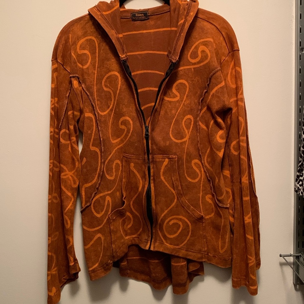 Boho style hoodie